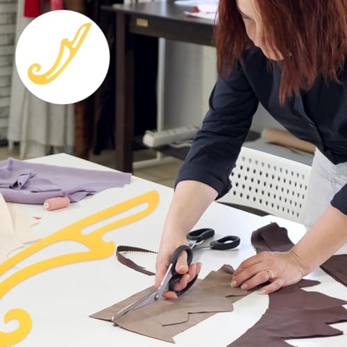 Clothing Proofing Ruler Flexible Curve Ruler for Sewing Armhole Drafting Drawing Template Tool for Garment Design Tailoring Fabric Cutting 16.33 in