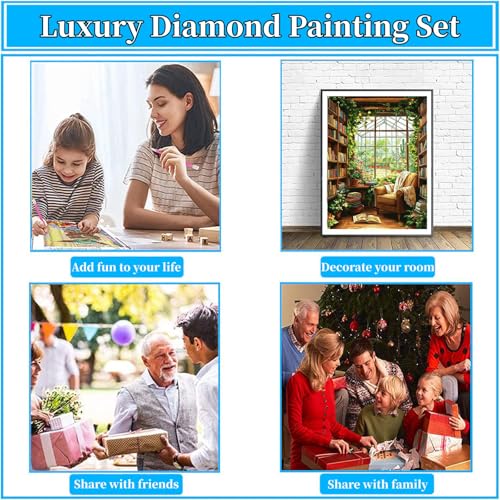 Arttoplus Books Diamond Art Kits for Adults Beginner 12x16 inch - color: G9361-US