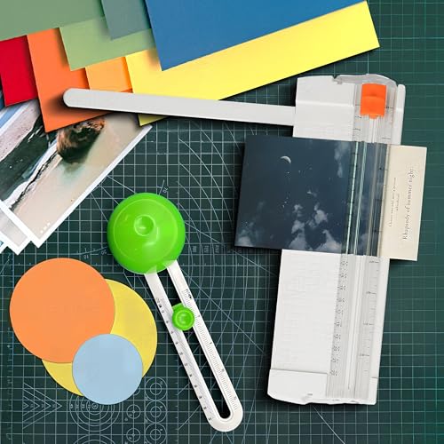 Paper CircleCutters, Circle PaperCutters, Circular Cutters, Cardboard Circle Cutter, Adjustable Craft Cutting Tools, Cutting Diameter, Circle Cutter, Circle Cutters for Paper Crafts