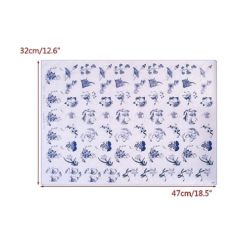 Ceramic Decals Pottery Ceramics Clay Transfer Paper Underglaze Flower Paper Porcelain Decal Paper For Pottery Enamel Ceramic Decals Underglaze Flower Paper Diy Pottery Ceramics Clay Transfer Paper