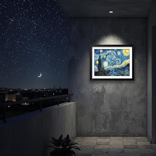 NIHO-JIUMA Diamond Art Kits, 50x63cm/20x25 inches | 5D DIY Full Drill, Adults & Teens, Home Wall Decoration - size: 19.7 x 24.8 inches