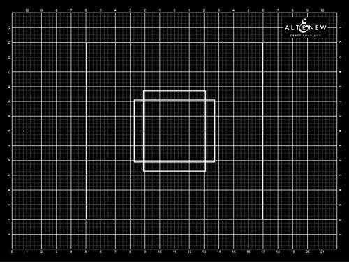 Altenew Crafter's Essential Cutting and Alignment Mat (22" x 15") Self-Healing, Reversible, Easy to Read Grid, Inches and Centimeters, Paper Alignment