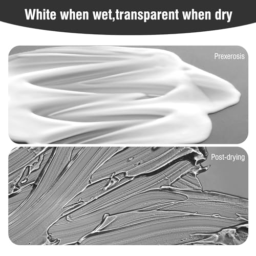 Falling in Art 16 Oz Clear Gesso Primer for Acrylic & Oil Paints - color: Clear