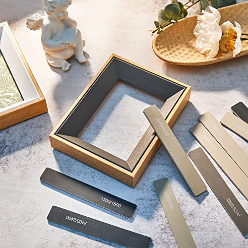 Honoson 10 Pcs Sanding Sticks for Plastic Models, High Grits, Classic Style - style: Classic Style
