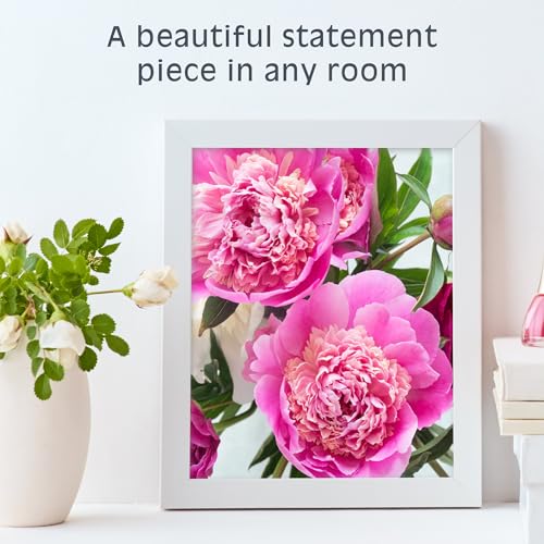 Pink Picasso Paint by Number Kit, for Adults & Teens,16x20, Magic Magenta | Botanical Floral Collection, Acrylic Paints and Brushes included, Pre-printed high quality canvas, DIY art kit, Gift-ready - color: Magic Magenta