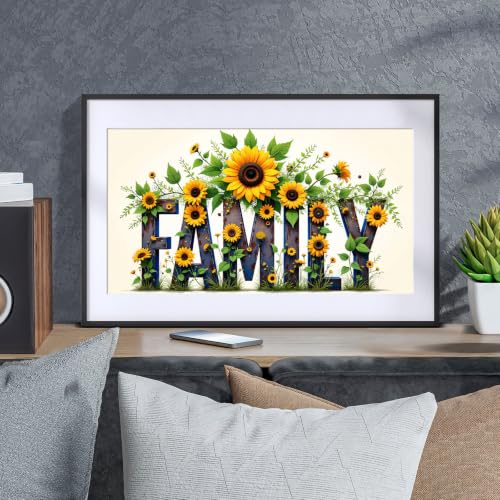 YOYA Large Diamond Art Kits for Adults, Sunflower 5D Diamond Painting - color: Sunflower 506