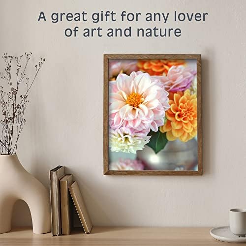 Pink Picasso Paint by Number Kit, for Adults & Teens,16x20, Darling Dahlia | Botanical Floral Collection, Acrylic Paints and Brushes included, Pre-printed high quality canvas, DIY art kit, Gift-ready - color: Darling Dahlia