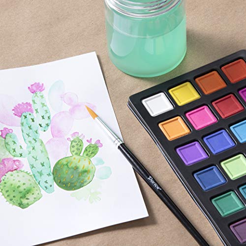 Darice Studio Kids Art Set in Metal Assorted Case Colors, 71 pieces - style: 70-Piece Young Artist Art Set