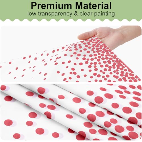 3 Packs Dot Disposable Table Cloth, 54 x 108 Inch Waterproof Plastic Tablecloth, Rectangle Pink Dots in White Table Covers for Picnic, Birthday, Party and Back to School - color: Pink in White, size: 54" x 108"