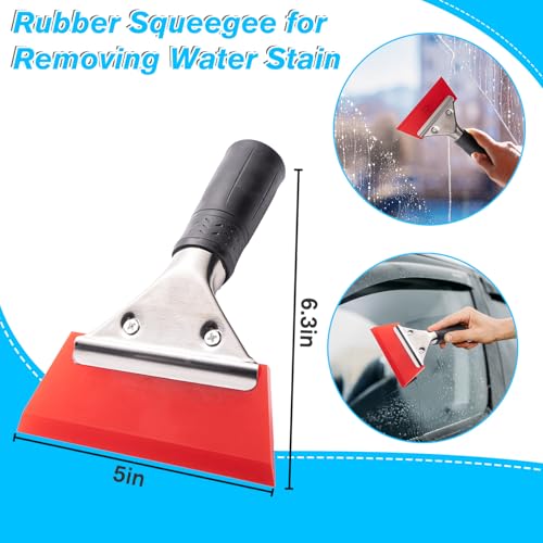 18PCS Window Tint Kit, Felt Squeegee for Vinyl, Window Tint Tools - size: 18 Pack