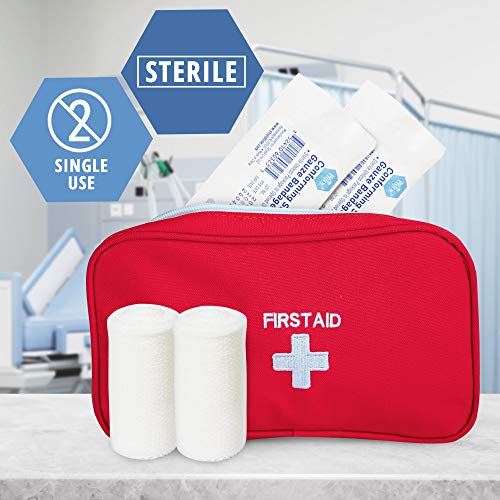 MED PRIDE Sterile Stretch Gauze Bandage,Latex-Free,3 in x 4.1 yd,12-Pack - size: 3x147.6 Inch (Pack of 12)