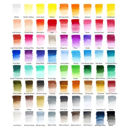 Winsor & Newton Studio Collection Watercolour Pencil Set, 72 Piece