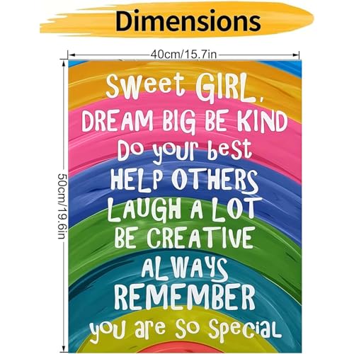 niurenmaoyi Inspirational Paint by Numbers Kit for Adult Beginner,16X20in - color: Adults' Paint-By-Number Kits-0521-04