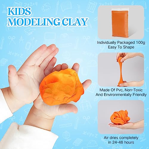 100g Foam Clay, Air Dry Clay for Adults, Colored Foam Clay, Pink Air Dry Ultra Light Clay, Non-Toxic, Non-Sticky, Ideal Gift for Boys and Girls - color: Pink, size: 100g