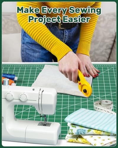 Self Healing Cutting Mat, 11" x 17", Double-Sided Rotary Cutting Mat for Sewing, Quilting, Scrapbooking & Craft, Craft Cutting Board for Hobby Use(A3) - size: 17"L x 11"W