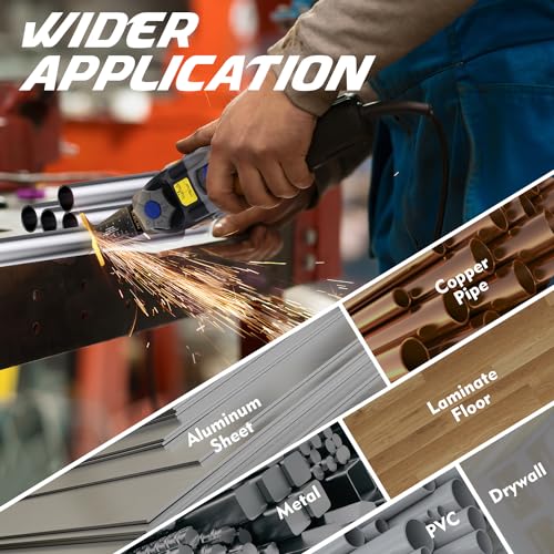 KELIN 16pcs Titanium Oscillating Tool Blades, Universal Multitool Blades - size: 16 PCS