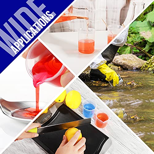 LEOBRO 50ml/1.7oz Epoxy Mixing Cups, 38PCS Graduated Epoxy Resin Cups, Pouring Cup, Plastic Beakers Measuring Cup for Resin, Epoxy, Paint