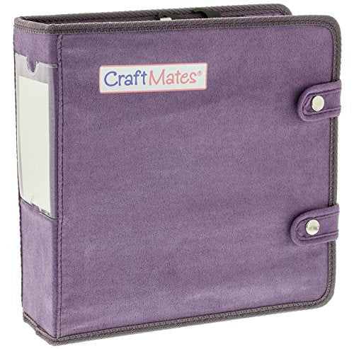 Craft Mates Double-Sided Case, 8 Organizers, Locking Compartments, Clear | Clear Plastic Storage for Buttons, Pins, Jewelry, Diamond Art & Craft Supplies, Large Portable Organizer for Crafters - style: 56 Compartment Case