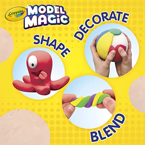 Crayola Model Magic - Bisque (4 oz), Modeling Clay Alternative, At Home Crafts For Kids, Gifts