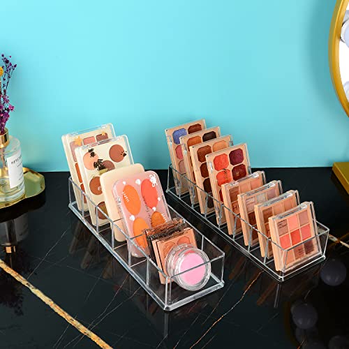 JessLab Acrylic Organizers, Bathroom Organizer for Drawer, Cosmetic Display Cases for Vanity, Countertop, Desk, Kitchen, and Makeup Storage, 8-Section - style: 8 Compartment