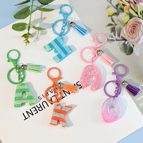Alphabet Molds with Hole, Set of 2 Resin Alphabet Keychain Molds - color: 2 Pcs Alphabet Resin Molds