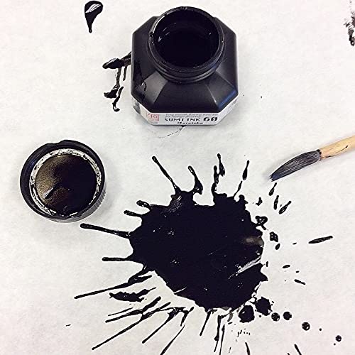 Zig Sumi Pen Ink 60ml, Black