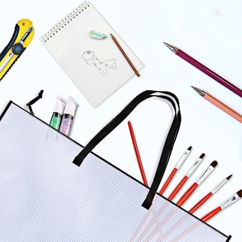 Opret Art Portfolio Bags 19X25 Inch with Handle and Zipper - color: 1 Pack