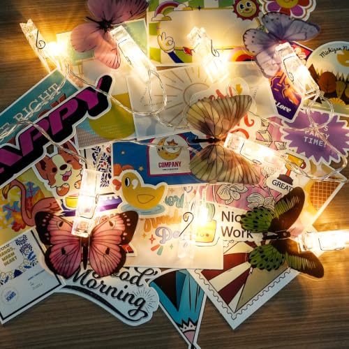 EggSun Light-Up Wall Collage Kit for Teen & Tween Girls 1000+ DIY Craft Pieces for Creative Illuminated Bedroom Art, Birthday and Room Decor Gift, Ages 11, 12,13, 14, 15, 16