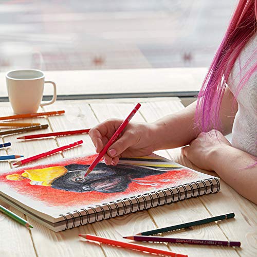 ARTEZA Spiral Sketch Book 9x12" Drawing Pad 100 Sheets Sketch Pads for Drawing for Adults & Teens - size: 9X12 2