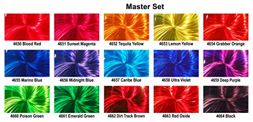 Createx Colors 4681-00 candy2o Complete Set, 2 oz