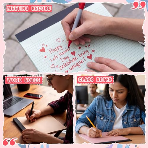 Lincia 6 Pcs Legal Pads Landscape Notebook, Bible Colors - color: Bible Colors
