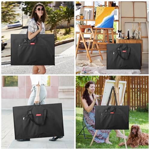 GOTIDEAL Light Weight Art Portfolio Bag, 18x24 Inches - size: 18"x24"