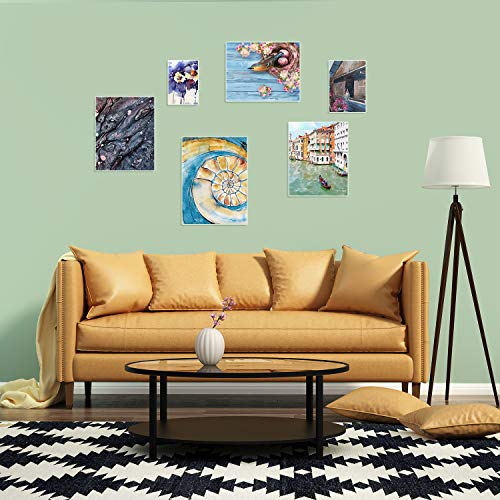 Hestya 12 Pcs Blank Canvas Painting 4 x 6/5 x 7/8 x 10/9 x 12 Inch | Pre-stretched Primed White Canvas, Acrylic Oil Paint Ready, Art Classroom Studio Supplies, Christmas Craft DIY Projects - size: 4 x 6 Inches/ 5 x 7 Inches/ 8 x 10 Inches/ 9 x 12