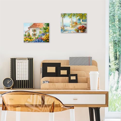 Mr. Pen- Canvas Panels, 2 Pack, 9x12 Inches | Triple Primed for Oil & Acrylic Paints, Canvas Boards for Painting, Painting, Blank Canvas for Painting, 3mm Thickness - size: 9x12 Inches, 2 Pack
