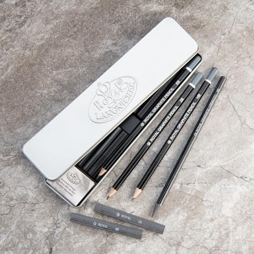 Royal & Langnickel Sketching Art Set W/Tin - style: Sketching