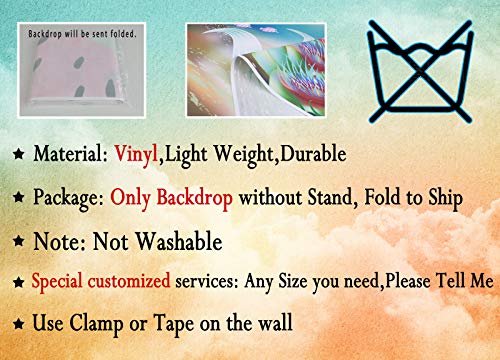 Retro Art Blue Portrait Backdrop Graduation Background Video Photography Vinyl Seamless Photo Studio Prop PGT030E 8x8ft - size: 8'X8'