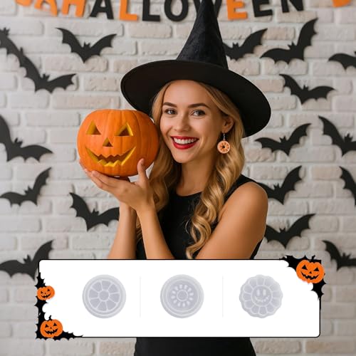 9 Pack Adventure Polymer Clay Cutters - Halloween Polymer Clay Molds & Polymer Clay Earring Cutters for Jewelry Making - color: Balloon