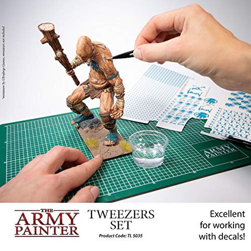 The Army Painter, Tweezers Set, 2 Pcs Precision Tweezers - Slant & Pointy