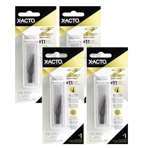 X-ACTO Craft TOOLS Z Series Knife Blades, 20 Count