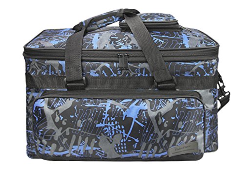 Compact Fundamentals Art and Crafts Supplies Organizer Tote Bag Shoulder Bag Foldable Oxford Fabric Essentials Art Cargo Carry Bag for Brush Pens Markers Pencils Highlighters Sketchbook Color Chart - color: Multi