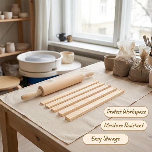 Lupnkl 12-Pack Ceramic & Pottery Tools Kit
