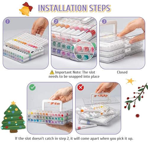 Linbsunne Paint Markers for Book Drawing, Coloring Illustrations, Ceramics, Card making, Note taking Planner,Set of 24 colors - color: 24-color