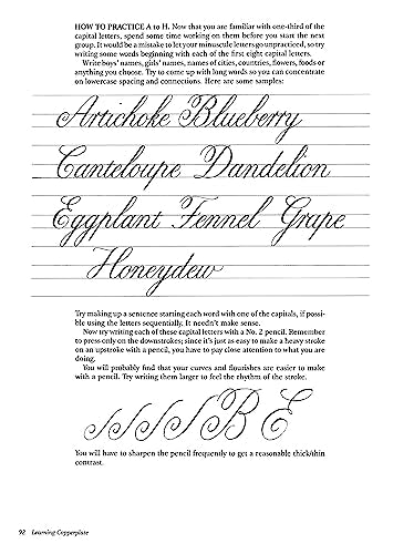 Mastering Copperplate Calligraphy: A Step-by-Step Manual (Lettering, Calligraphy, Typography)