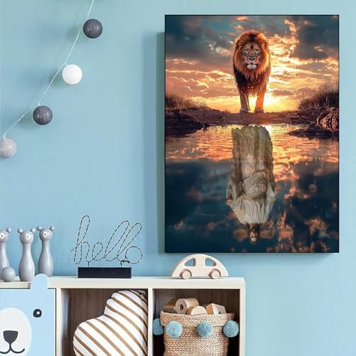 Christian Diamond Art Kits for Adults Diamond Painting Kit for Beginner | 5D DIY Jesus Funny Diamond Dots Full Drill Crafts for Gem Art Dot Art for Adults Home Wall Decor for Teens 12x16 in - color: DP03187