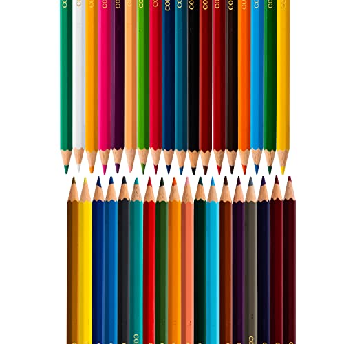 Pentel Arts Color Pencils - Assorted Colors, 36-Pack (CB8-36) - size: 1 Count (Pack of 1), style: Color Pencil