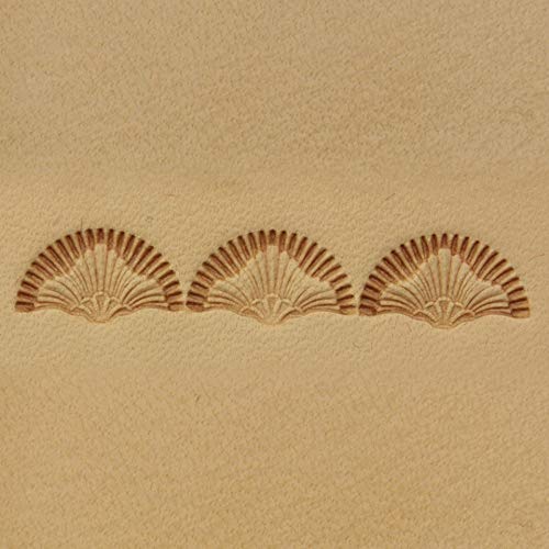 DandS ltd Leather Stamp Tool, Geometric, Professional Steel Craft Tool for Leatherworking, Embossing, Carving & Stamping Leather Projects, Belts & DIY Projects Compatible with Mallet #177 - color: Geometric 0.51" x 0.27"