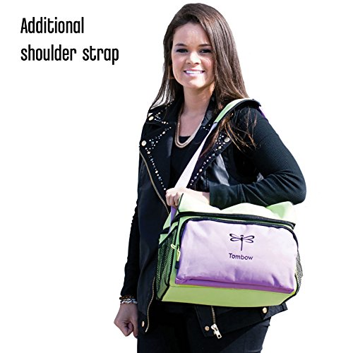 Tombow Storage Tote Bag for Dual Brush Pens, Arts and Crafts Supplies - color: Pastel