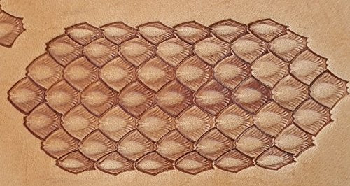 DandS ltd Leather Stamp Tool, Serpent skin, Professional Steel Craft Tool for Leatherworking, Embossing, Carving & Stamping Leather Projects, Belts Wallets & DIY Projects Compatible with Mallet #67SET - color: Serpent Skin Set