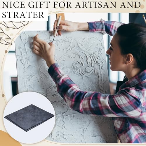 Dinifee 5 Sheets Large Carbon Paper for Tracing 20.3 x 78.7 Inch Graphite Transfer Paper Waxed Carbon Transfer Paper for Wood, Paper, Canvas, Woodworking Patterns, Fabric, Sketch Drawing, Black - size: 20.3 x 78.7 Inch