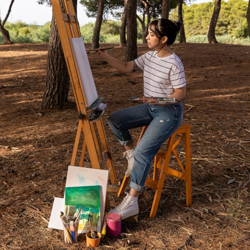 Canvas Boards for Painting 8x10 Inch, 48 Pack Blanck Canvas Panels Art Painting Supplies, 100% Cotton Primed Painting Supplies for Acrylic, Oil, Tempera & Watercolor Paint - size: 48 Pack - 8×10IN